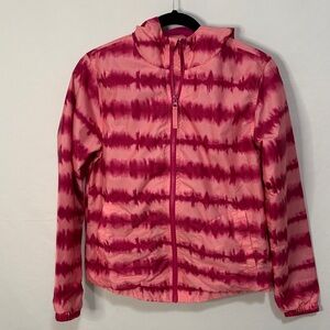 Cat & Jack pink tie dye light jacket